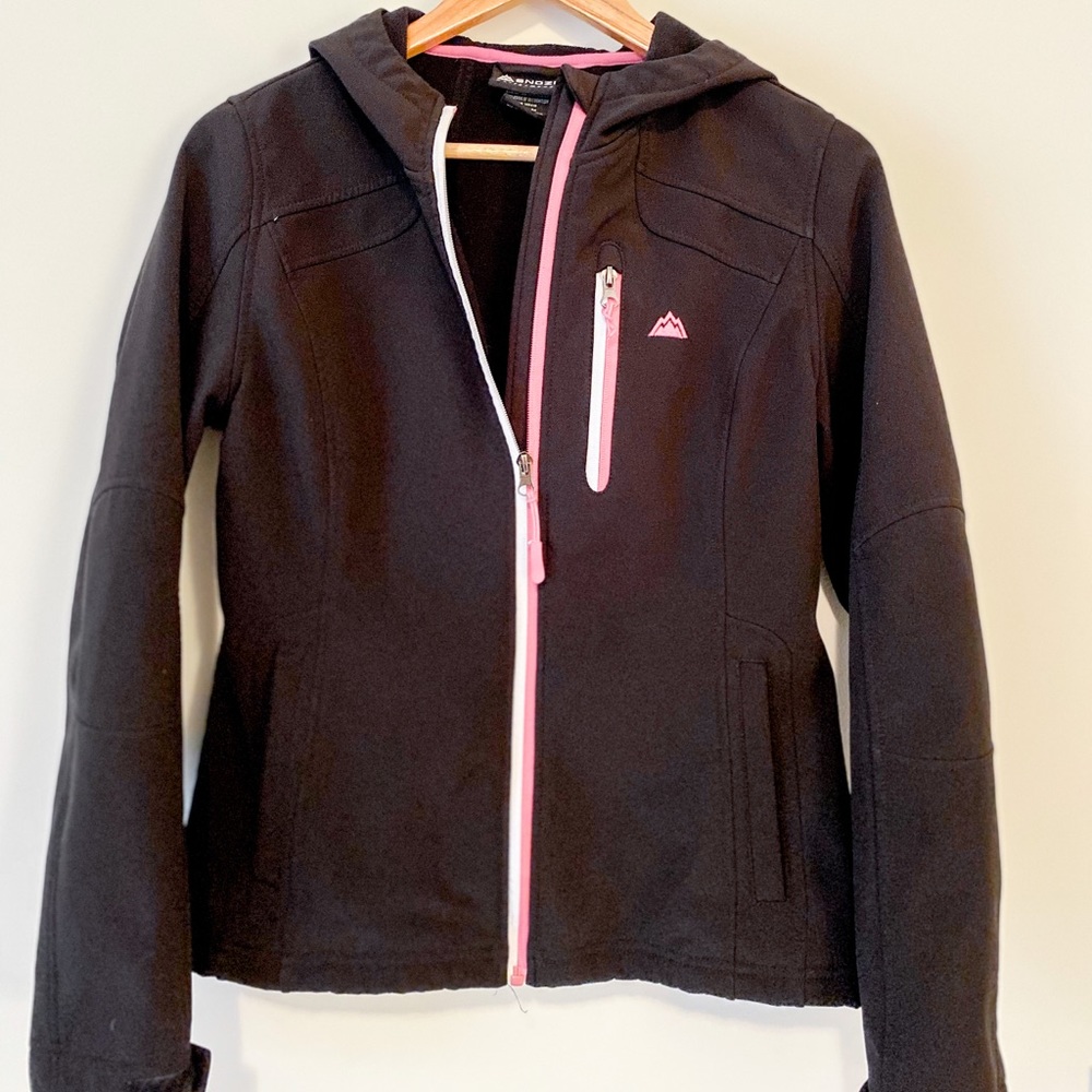 Snozu Performance Outerwear Black Outdoor Jacket